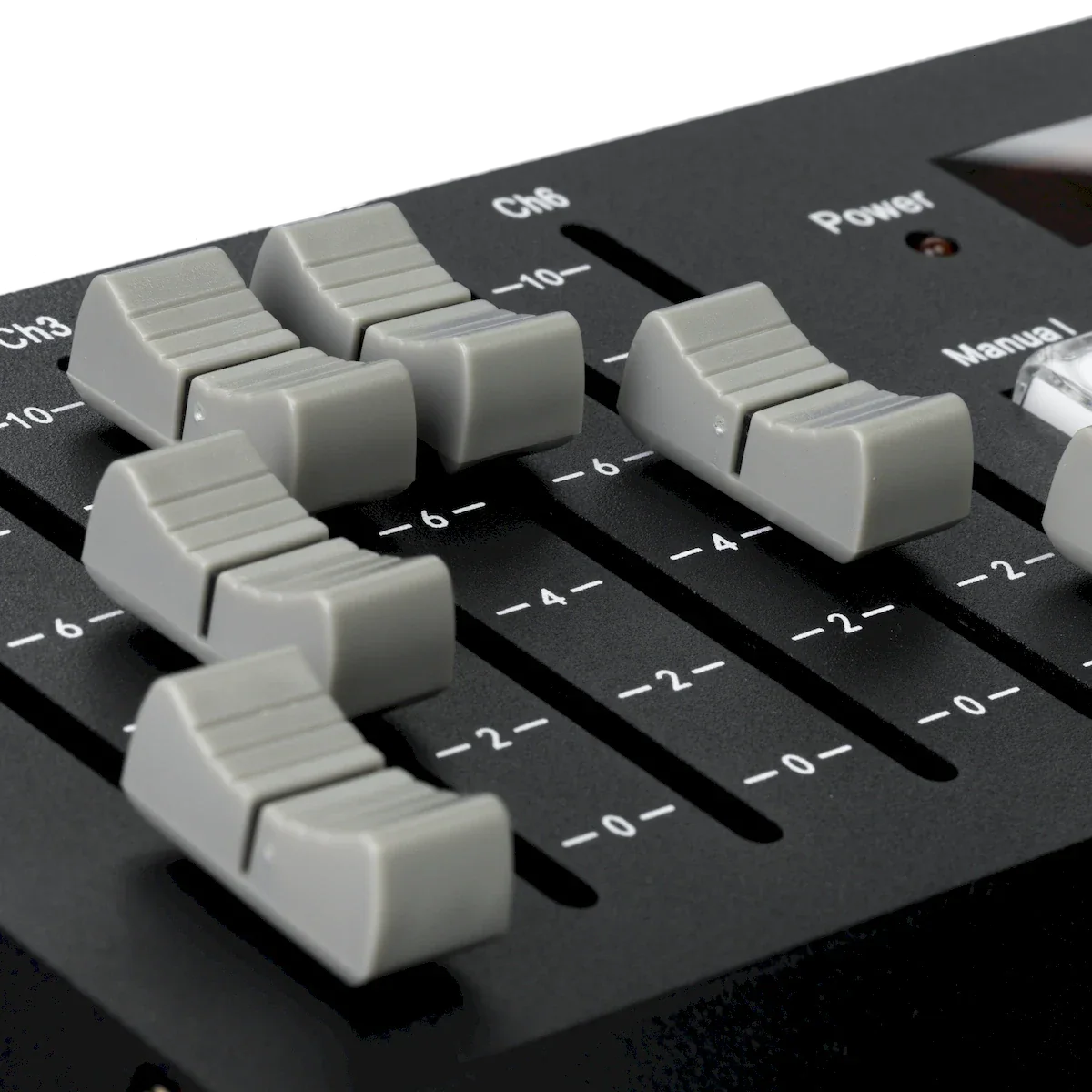 Proluxe DMX512 Slider Controller, 30CH, 6 slide, 9-12V DC input