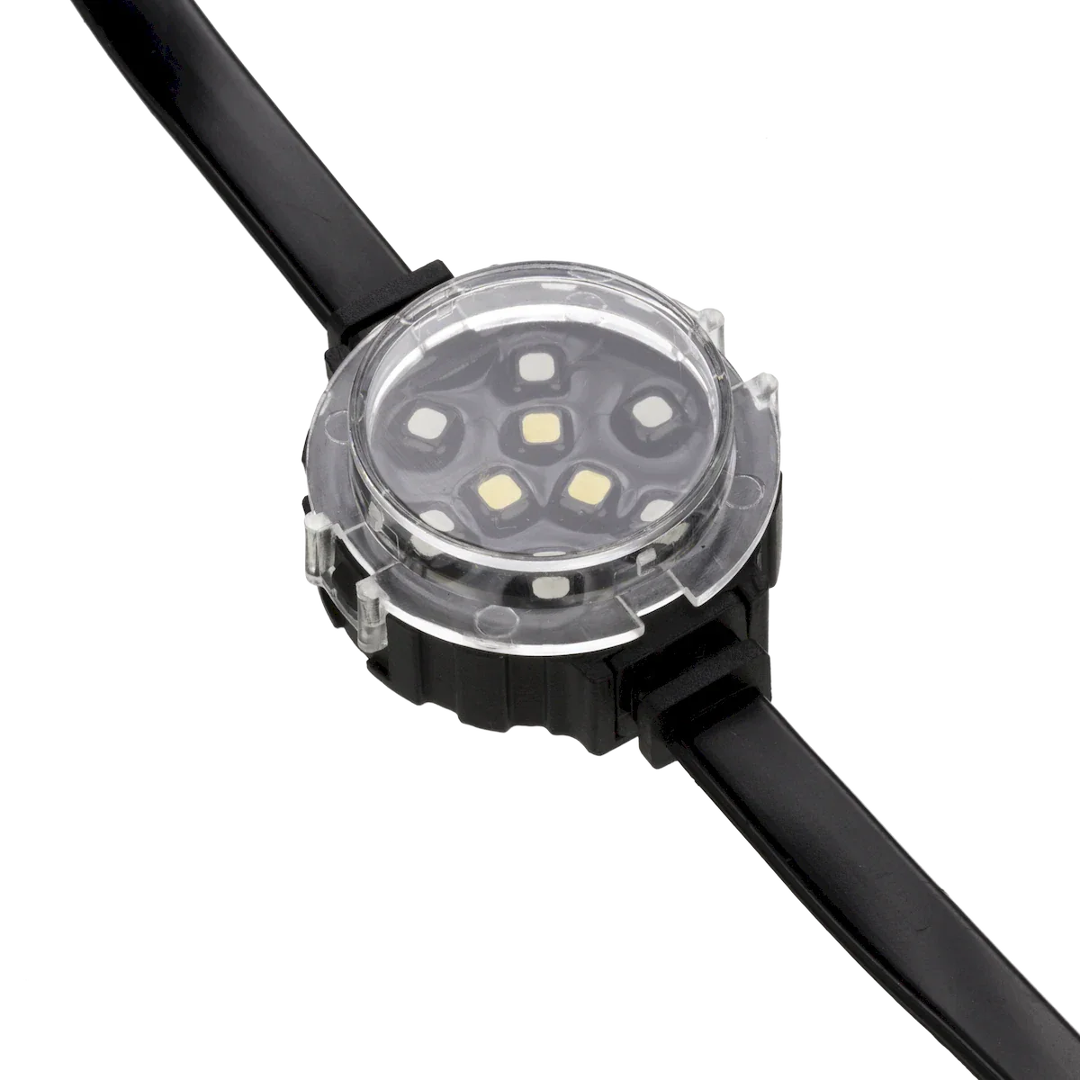 Proluxe PLX-DOT-PXL-RGBW-50-4-BK SO: PIXEL DOT 4" ON CENTER, 50 NODES, 36" LEAD & NO TAIL, BLACK