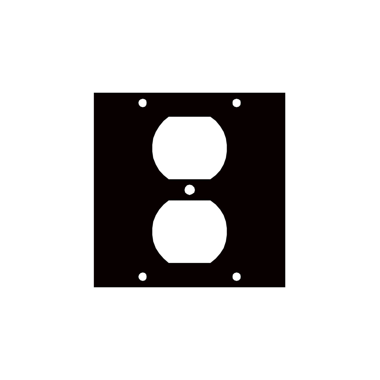 Middle Atlantic DUP1 DUPLEX (1) PORT UCP PNL