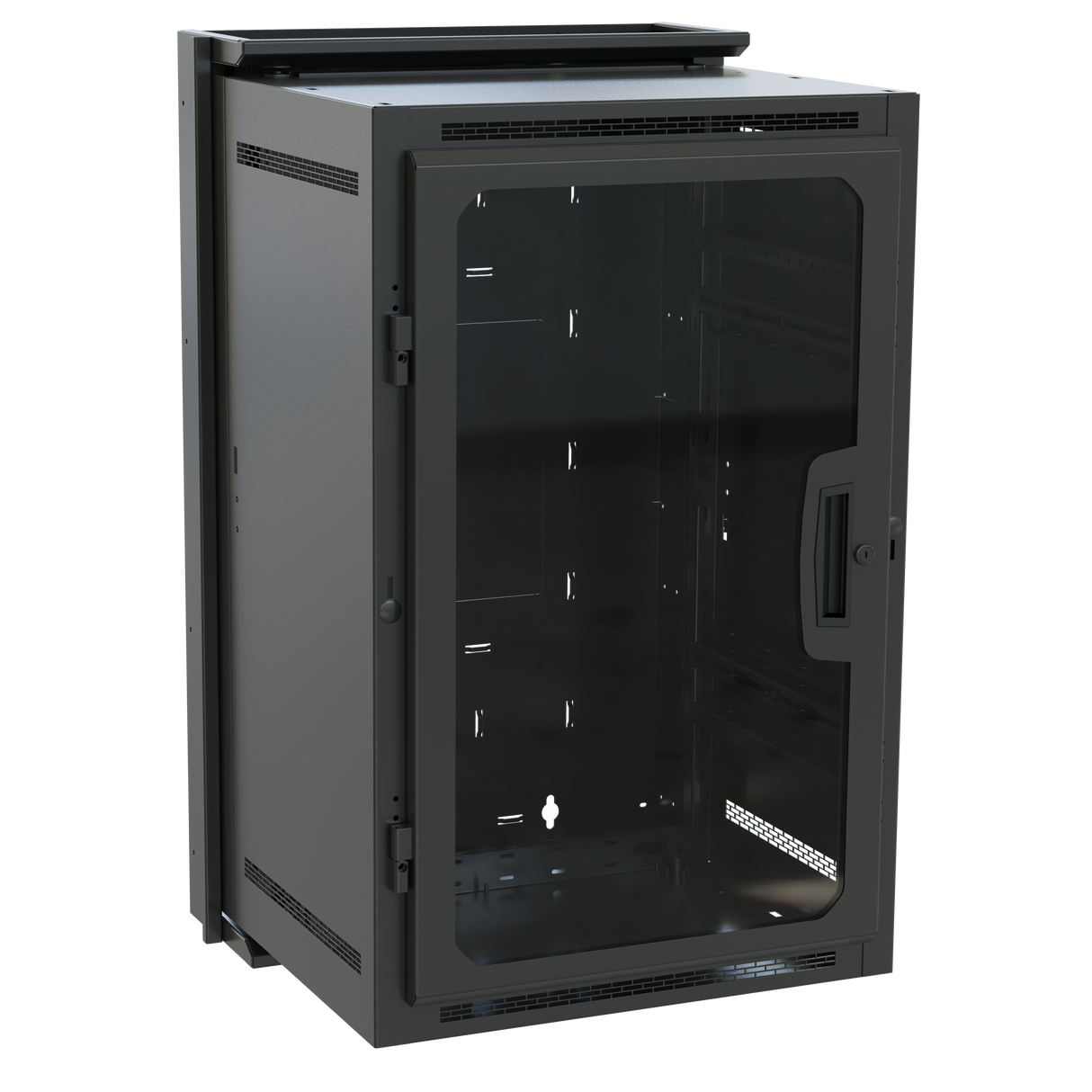 Middle Atlantic DWR-18-22PD 18SP/22D WALLRACK W/PLEXI