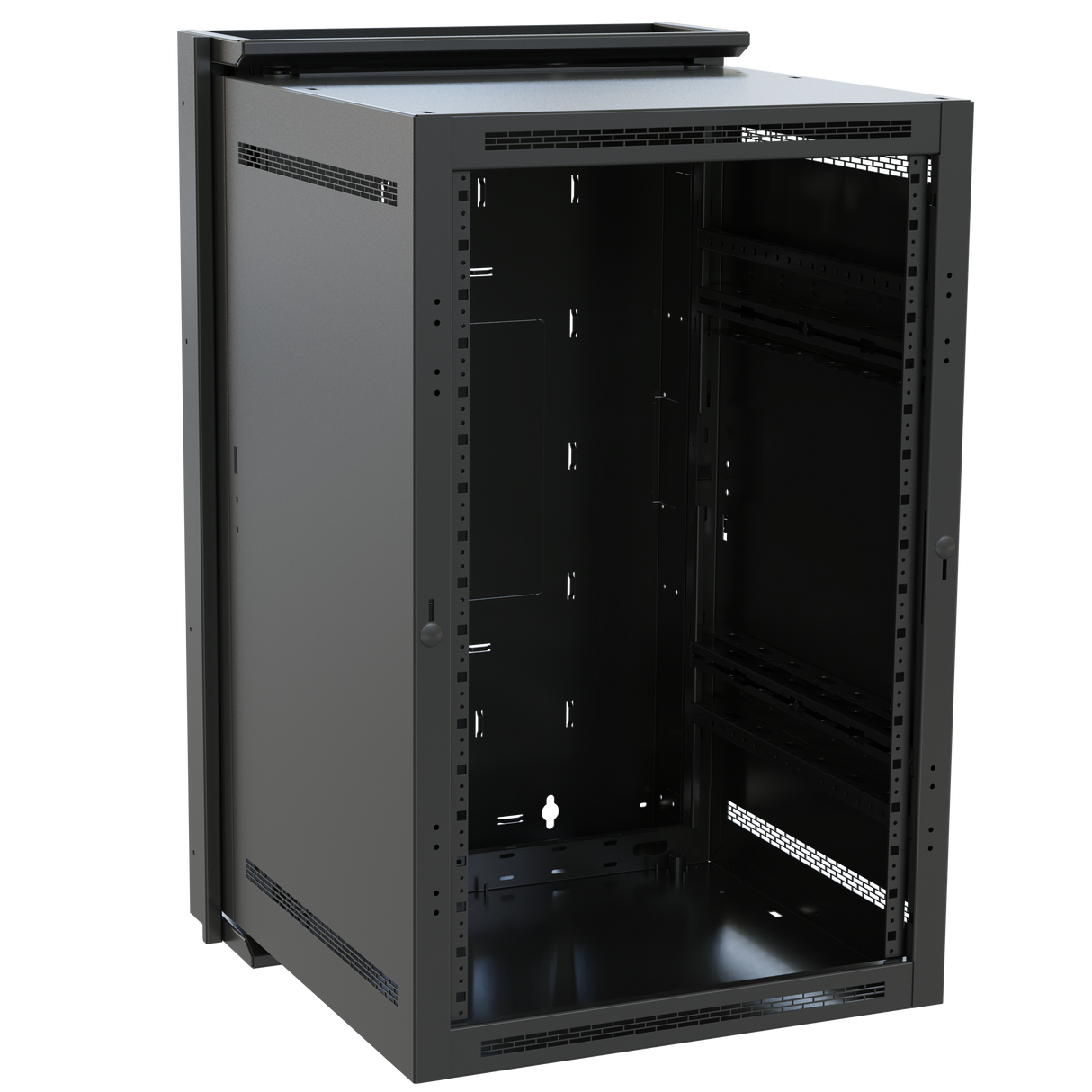 Middle Atlantic DWR-18-26 18SP/26D WALLRACK BLACK