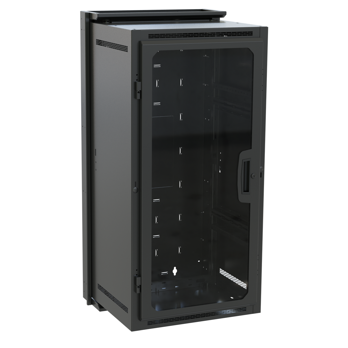 Middle Atlantic DWR-21-17PD 21SP/17D WALLRACK W/PLEXI