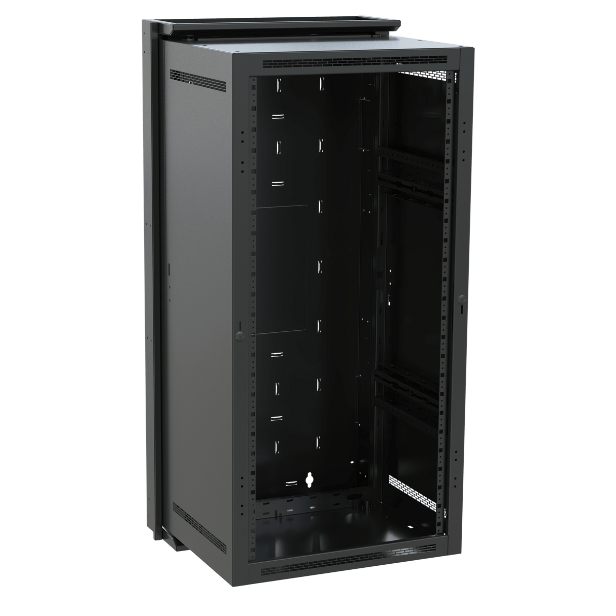 Middle Atlantic DWR-21-17 21SP/17D WALLRACK BLACK