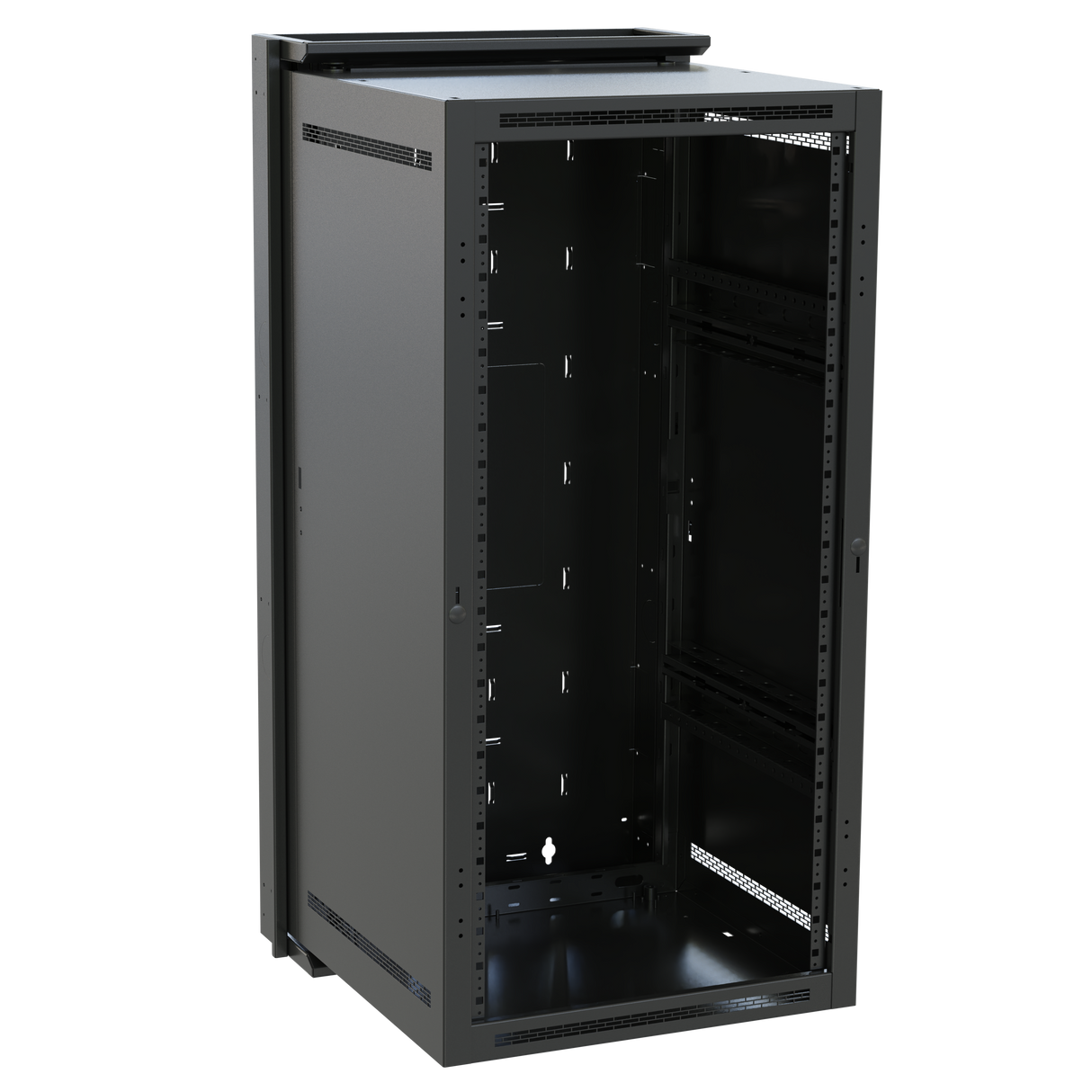 Middle Atlantic DWR-24-32 24SP/32D WALL RACK,BLACK