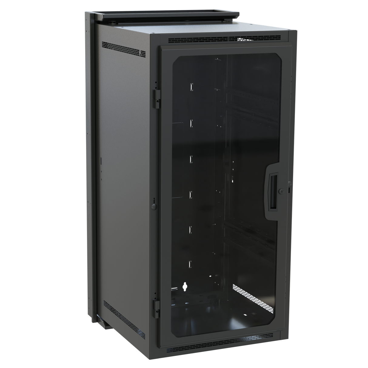 Middle Atlantic DWR-24-26PD 24SP/26D WALLRK W/PLEXI