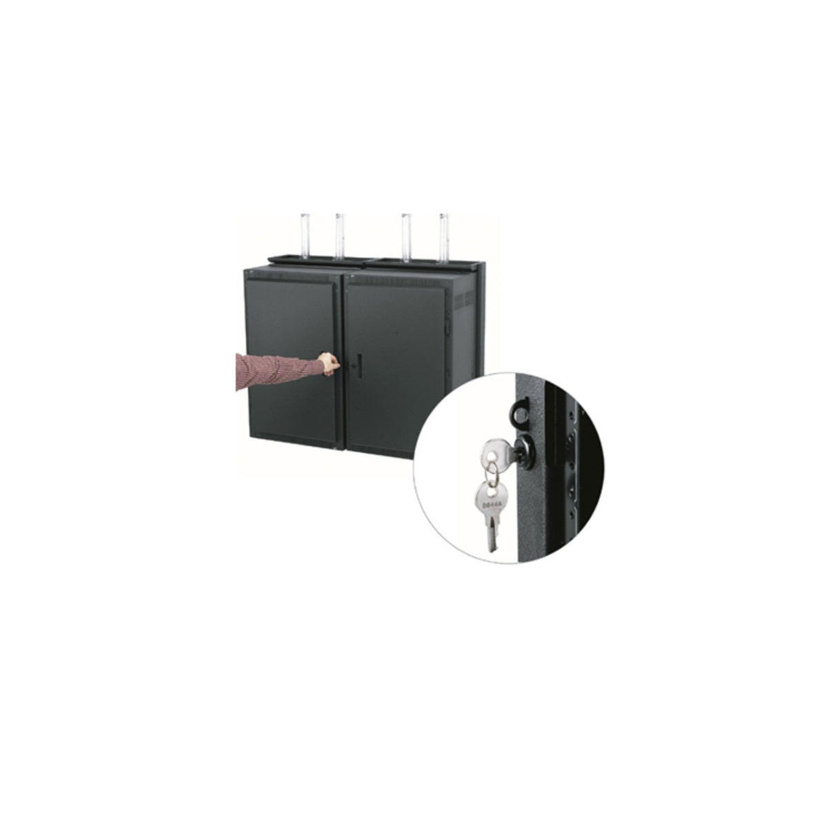 Middle Atlantic DWRSR-ZL DWR/SR ZERO CLEAR LATCH