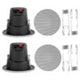 Earthquake ECS-3.0 EDGELESS 3" Ceiling Speaker, Back Cover and Xover-Per Pair