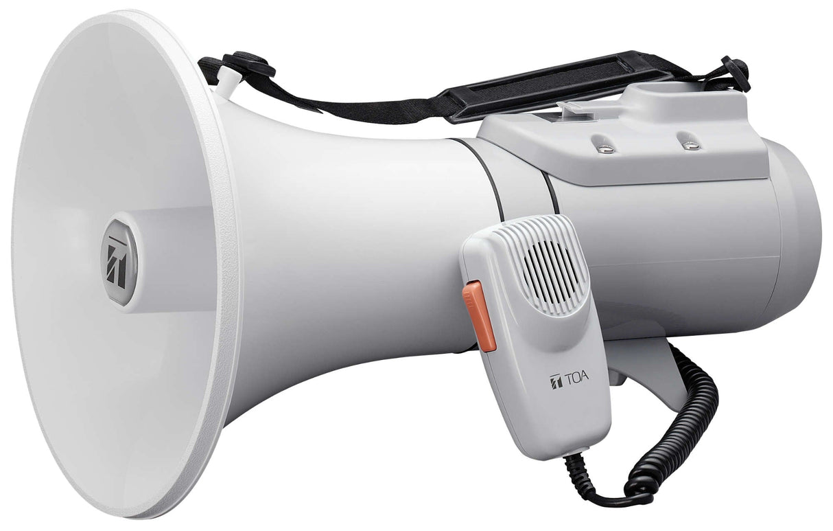 TOA ER-2215 Shoulder Megaphone 15 W White/Gray