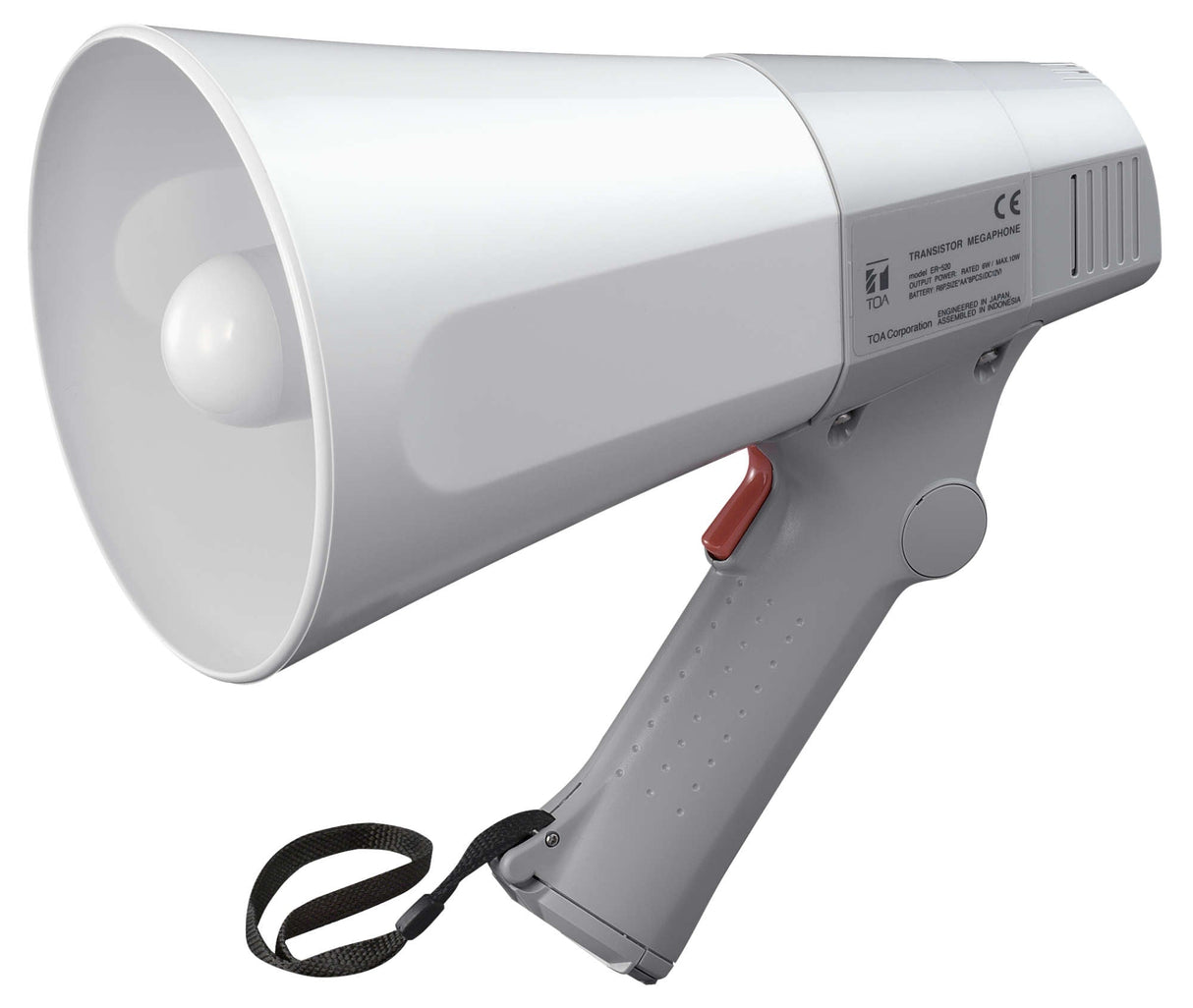 TOA ER-520 Megaphone 6 W White/Gray