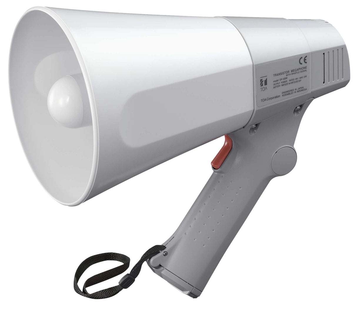 TOA ER-520W Megaphone 6 W Whistle White/Gray
