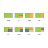 Evolution 4K 4×2 Seamless Audio and Video Matrix with Multiview