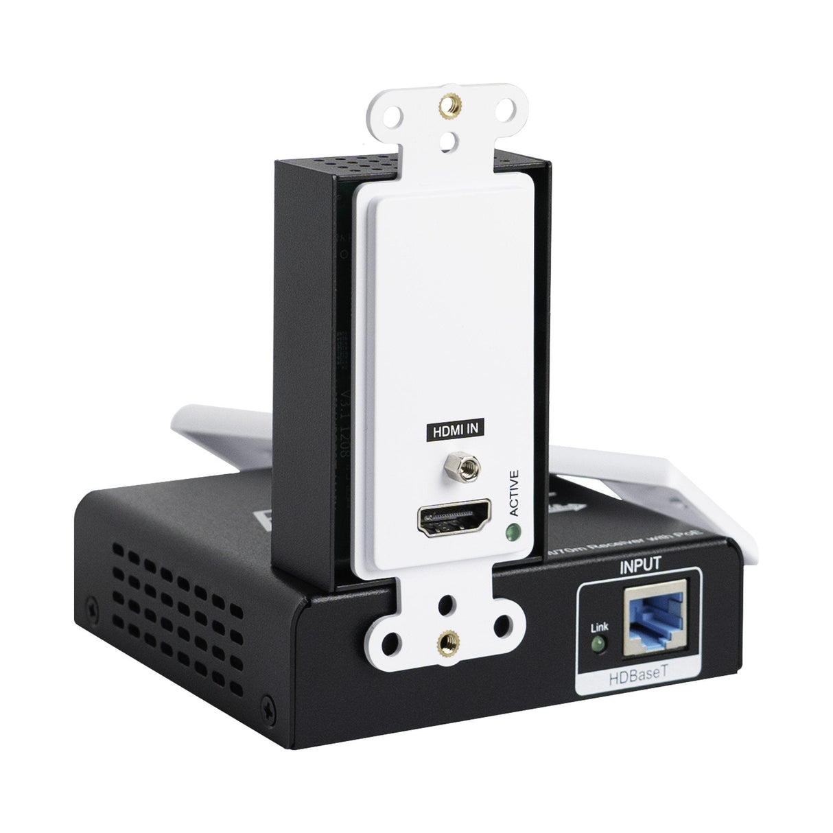 Evolution EVWP3000 HDBaseT Extender Set with Wall-Plate Transmitter