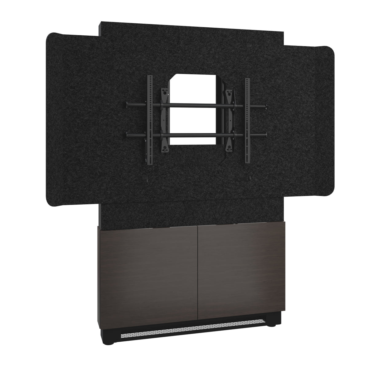 Middle Atlantic FM-DS-4875FW-BA3B FRM,DSTAND,48WX75H,FLTWALL,S5665,A3,BLK