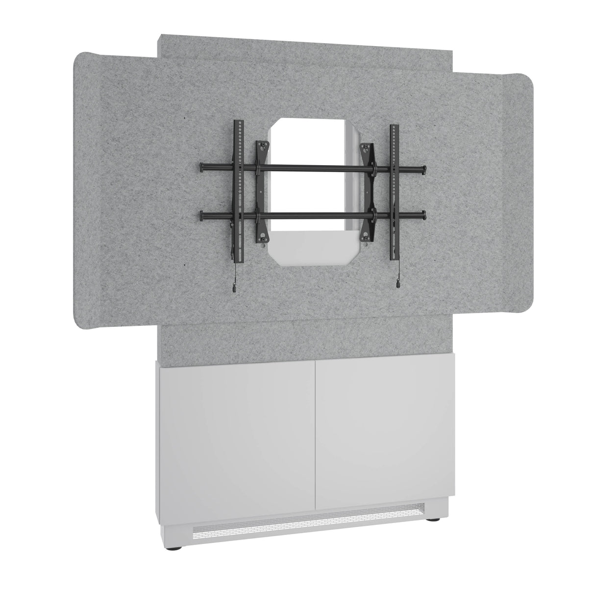 Middle Atlantic FM-DS-4875FW-AD8W FRM,DSTAND,48WX75H,FLTWALL,S4255,D8,WHT