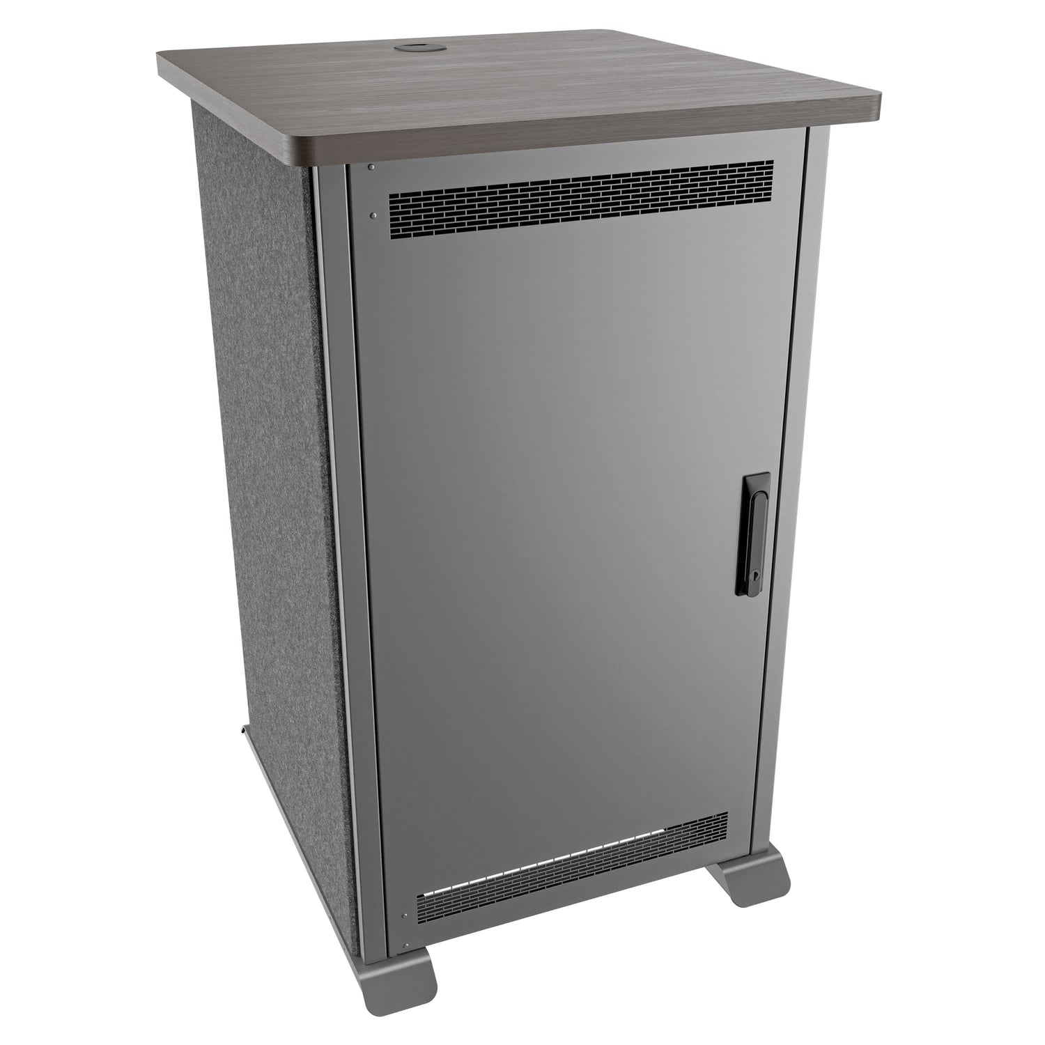 Middle Atlantic FMR-2027A3GC FM,RACK,20RU,27D,A3,GR,CG,SOLID DOOR