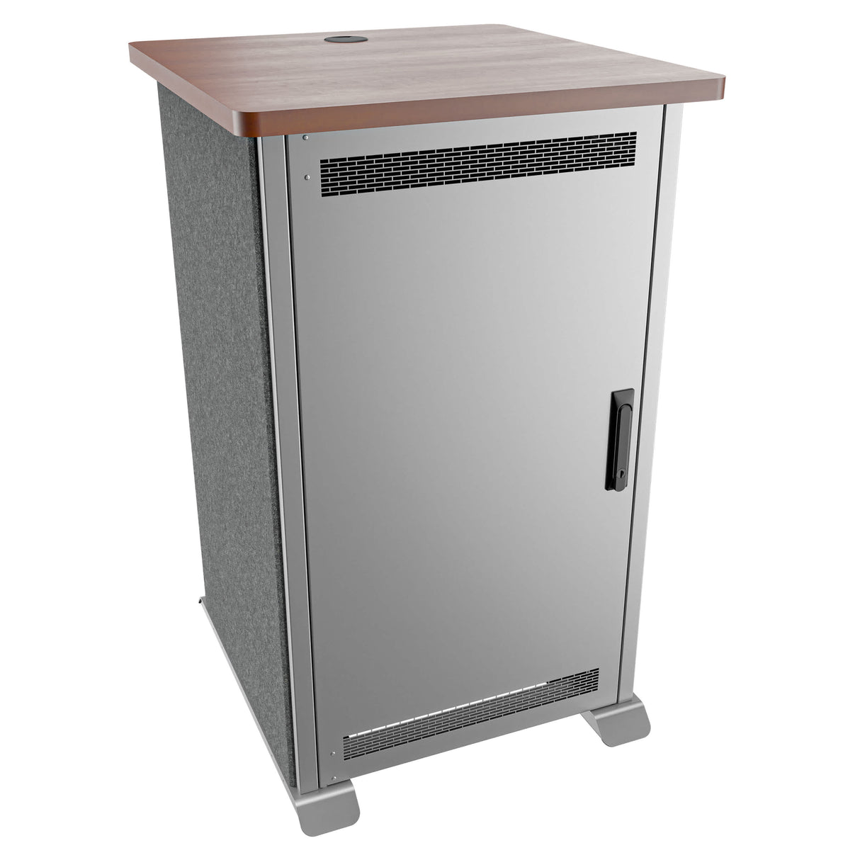 Middle Atlantic FMR-2027E0MC FM,RACK,20RU,27D,E0,MG,CG,SOLID DOOR