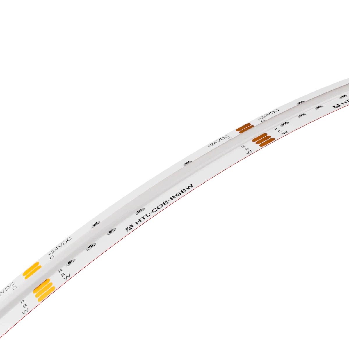 Proluxe PLX-HTL54-COB-RGBW-24V-CC CUSTOM CUT HTL COB TAPE LIGHT, IP54, 3.28" CUT INCREMENT, RGBW, 4.5W/FT