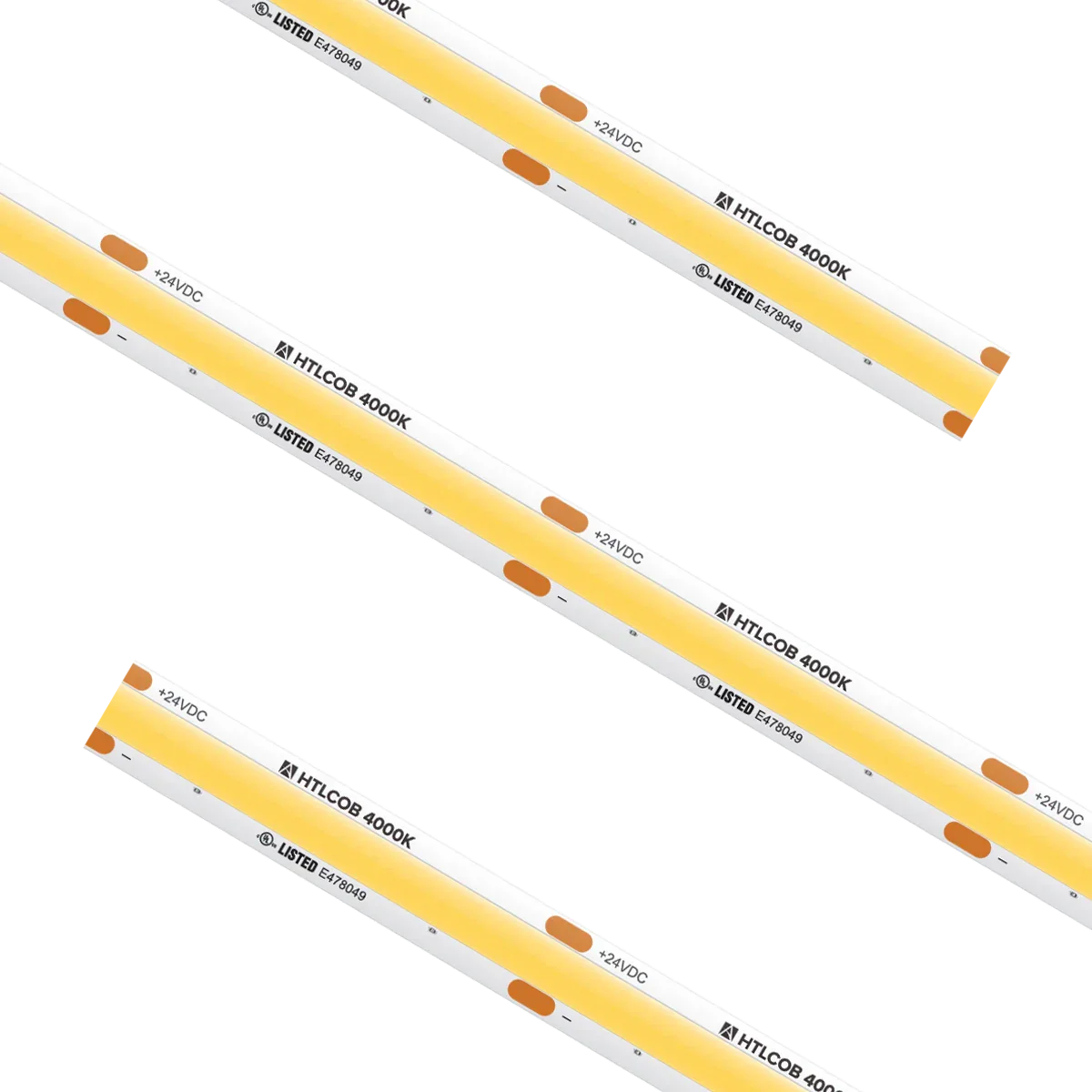 Proluxe PLX-HTL54-COB-40K-24V-16 16.4FT REEL HTL COB TAPE LIGHT, IP54, 1.96" CUT INCREMENT, 4000K, 4.5W/FT, W/3 TL-CONKITS, W/3 TL-2PWR-HD
