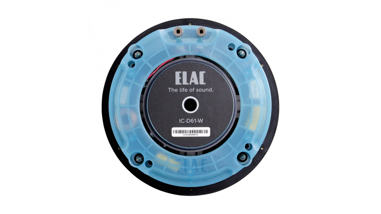 Elac Debut 6.5" IC-D61-W In-Ceiling Speaker - White, Each