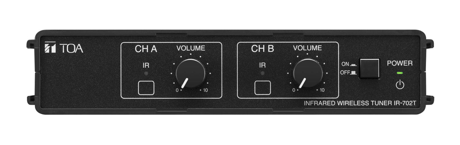 TOA IR-702T US Infrared Wireless Tuner Dual Channel 2 Ch