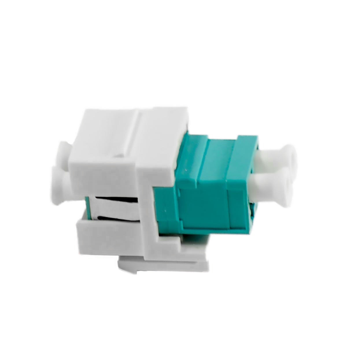 Cleerline SSF-LC-MMKIW Fiber optic keystone insert, Duplex LC to LC, Multimode, White Per Each