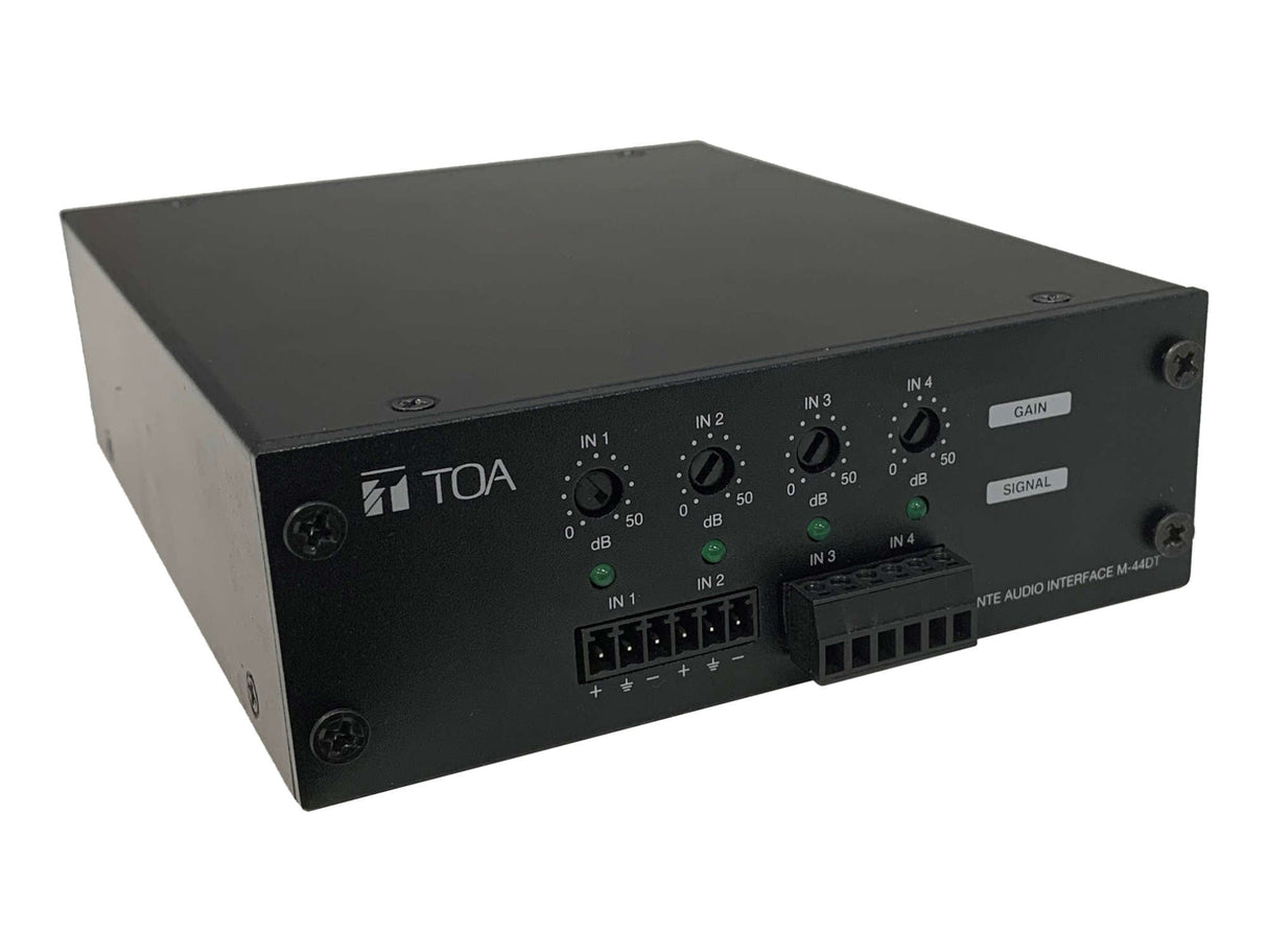 TOA M-44DT-AM Dante Audio Interface