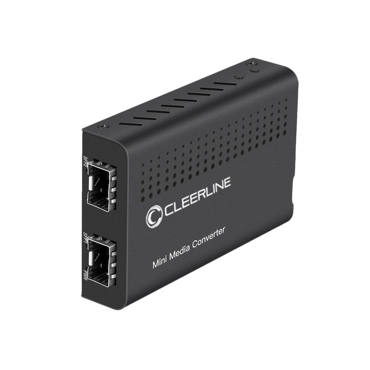 Cleerline SSF-SFP-SFP-CON Gigabit 1000Base-X to 1000Base-X SFP to SFP converter, AC US power supply Per Each