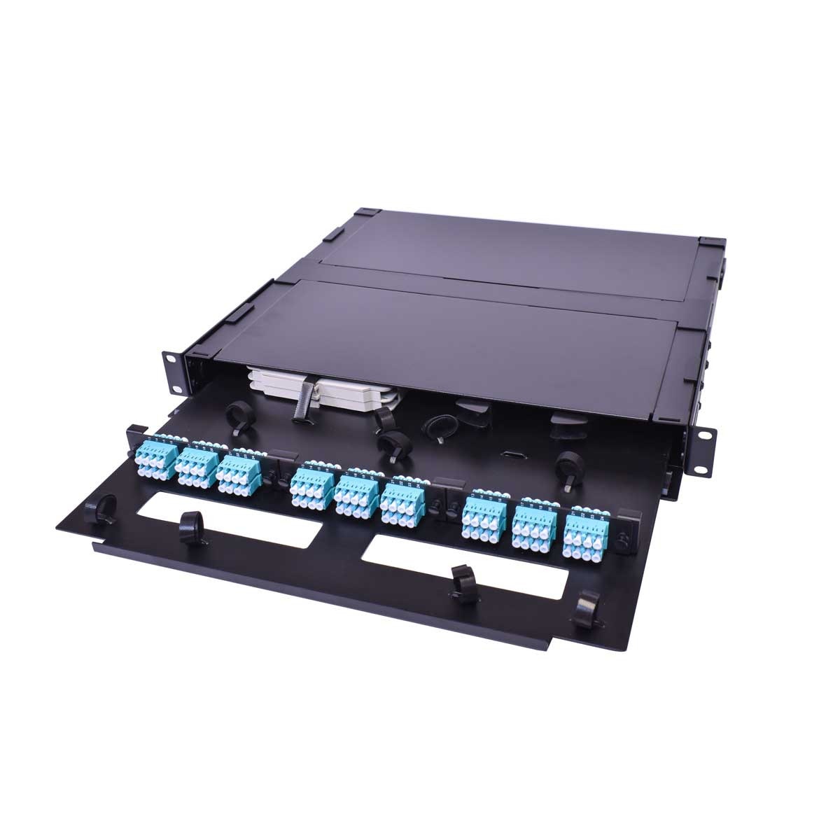 Cleerline SSF-1RU-E3 1RU Enclosure, Empty, Holds up to 3 plates, comes w/ Flush Mount Rack Ears Per Each