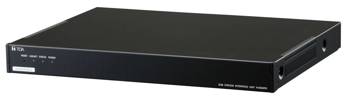 TOA N-8000RS CU N-8000 IP Intercom Shielded Twisted-Pair Sub-Station Interface Unit 16 Station Capacity