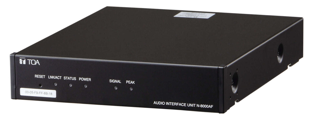 TOA N-8000AF CU N-8000 IP Intercom Audio Function Interface Unit