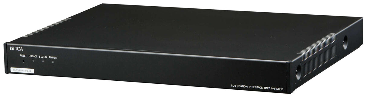 TOA N-8400RS CU N-8000 IPO Intercom Shielded Dual Twisted-Pair Sub-Station Interface Unit 16 Station Capacity