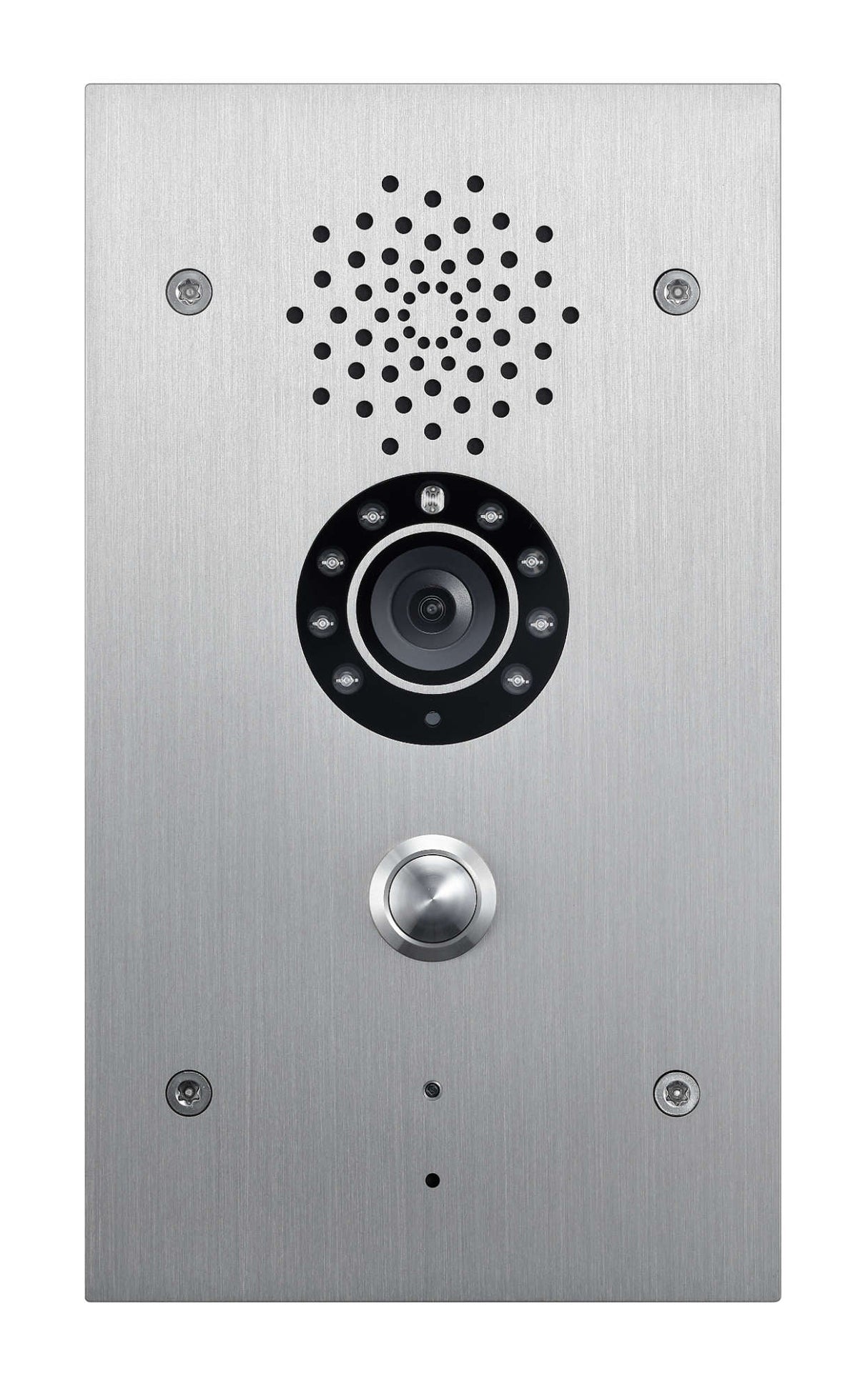 TOA N-SP80VS1 Q SIP Video Door Station, Weatherproof, POE or External Power Supply Compatible, External Power Supply Not Included