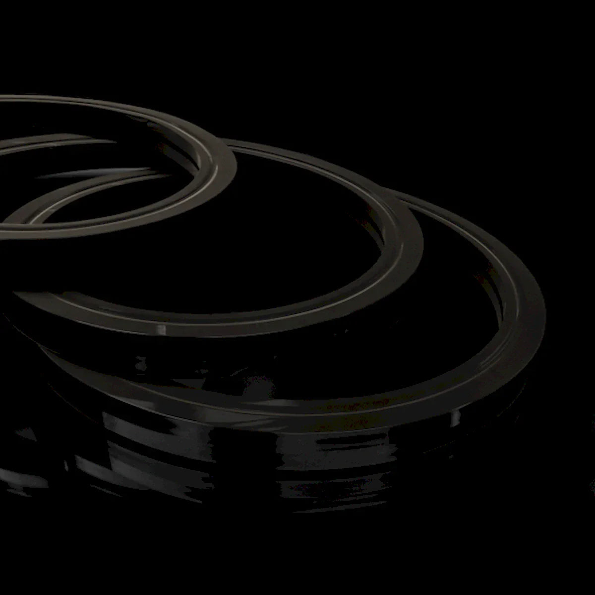 Proluxe PLX-ONYXNFPROV-21K-CC SO: CUSTOM CUT - MUST SPECIFY LENGTH! SILICONE NEONFLEX, BLACK JACKET, 2100K, TOP BEND, FRONT FEED