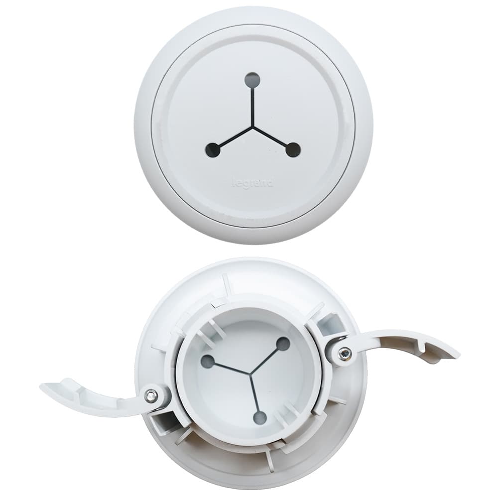 On-Q HT1020WH4PK MINI PASS THROUGH - 4PK, WH