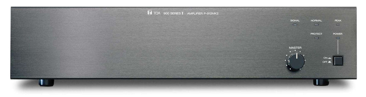 TOA P-924MK2 UL Power Amplifier 240W @ 4Ω/8Ω/25V/70V 1 Module Port Black (3U) Optional MB-35B Rack Kit-