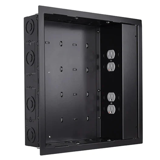Chief PAC526FBP4 Proximity® In-wall Storage Box with 4 Receptacle Filter & Surge