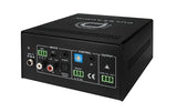 Pulse Audio Single Channel 100w 70/100 Volt Amplifier w/Mic Input