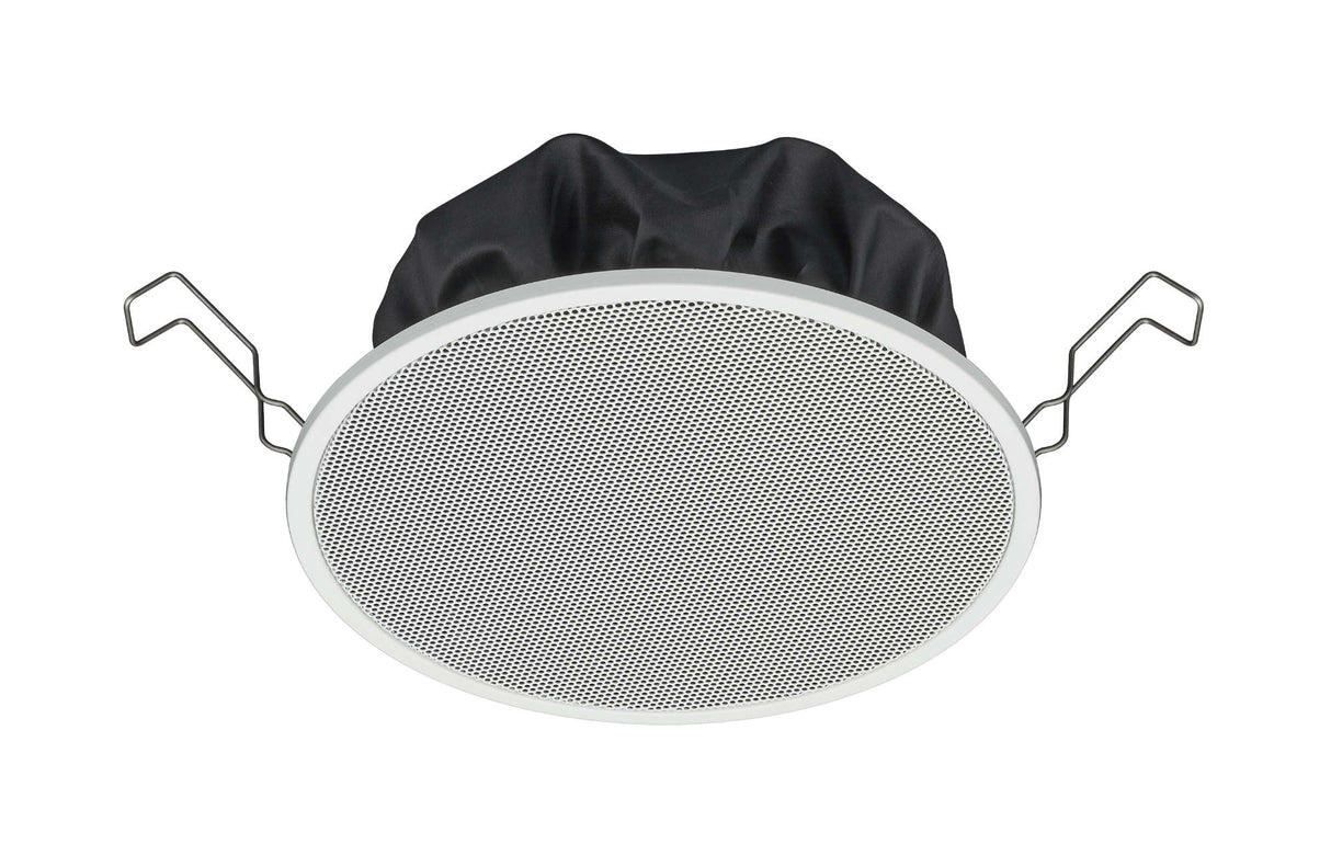 TOA PC-1860 5" Spring-Clamp Ceiling Speaker 3W, 70V With Dust Cover and Push Wire Connection, Priced Per Unit