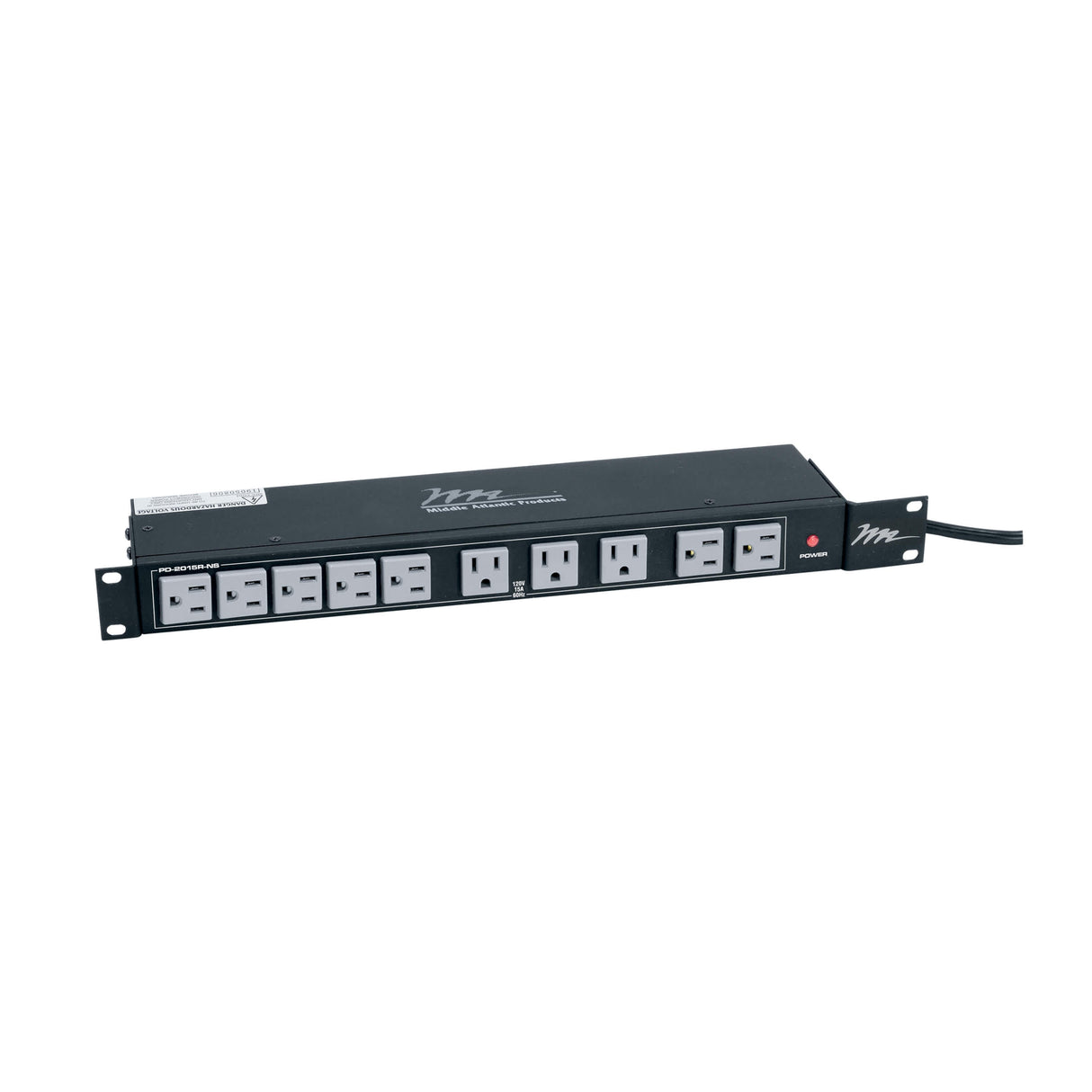 Middle Atlantic PD-2015R-NS 20 OUT,15A,MULTIMNT,CORD