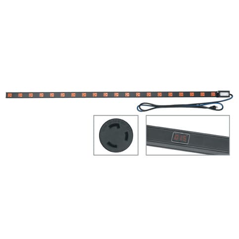 Middle Atlantic PDT-2020TL-M-NS 20 OUT,20A,METER,T/LOCK