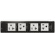 Middle Atlantic NEXSYS™ 6 Outlet, 20 Amp Compact Power with Series Surge Protection