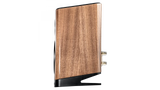 Elac Vela 6" 2-Way Bookshelf Speakers with JET 6 Tweeter - Gloss Walnut, Pair
