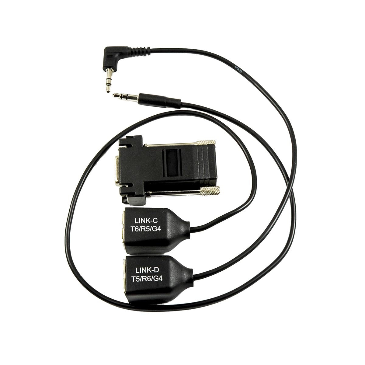 Cleerline PW-LINKKIT 2x RJ45 to 3.5SP 1 Straight 1 Rt Angle w/RJ45 Adapter Per Each