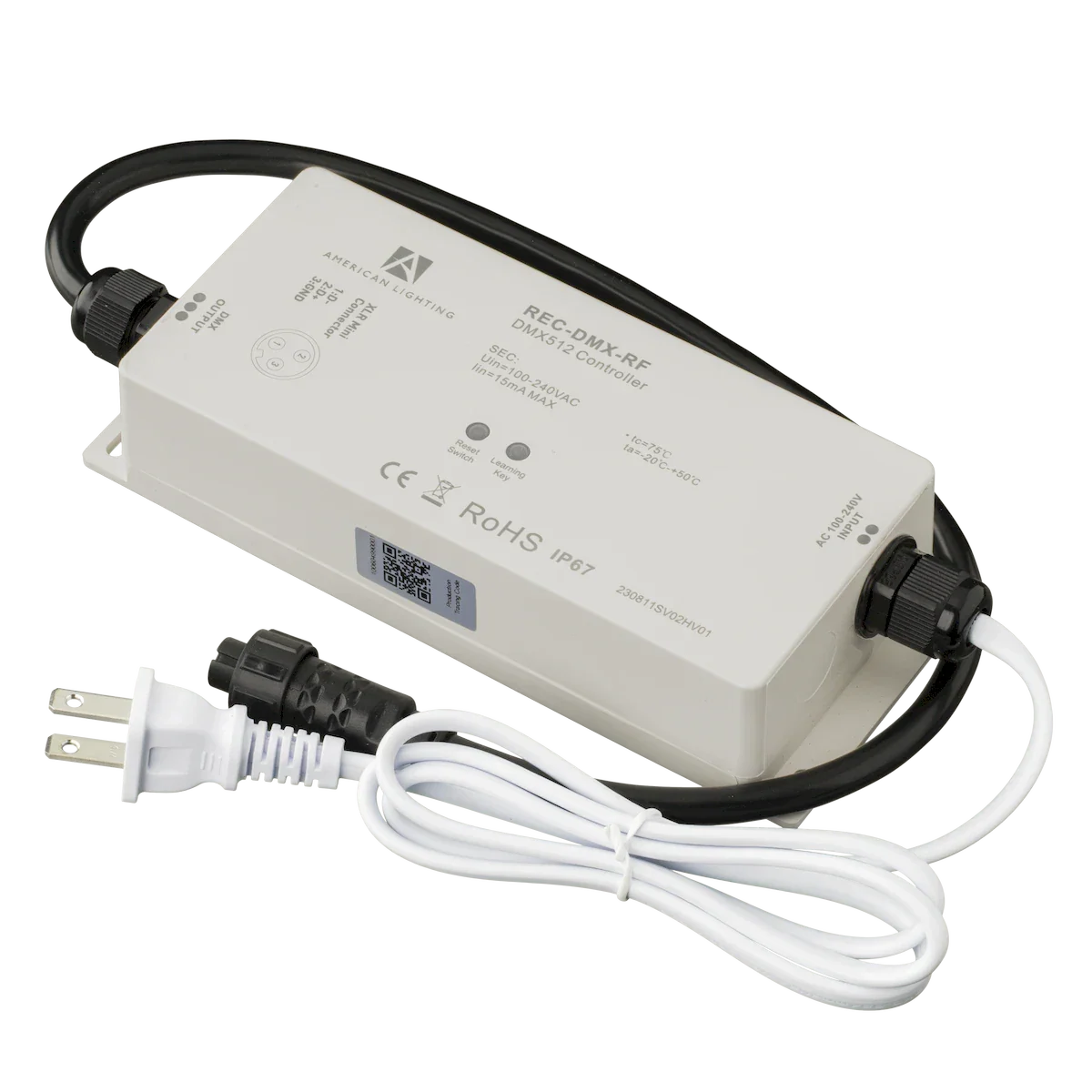 Proluxe PLX-REC-DMX-RF RF+WIFI RECEIVER FOR DMX DECODER,RF+WIFI TO DMX512 OUTPUT