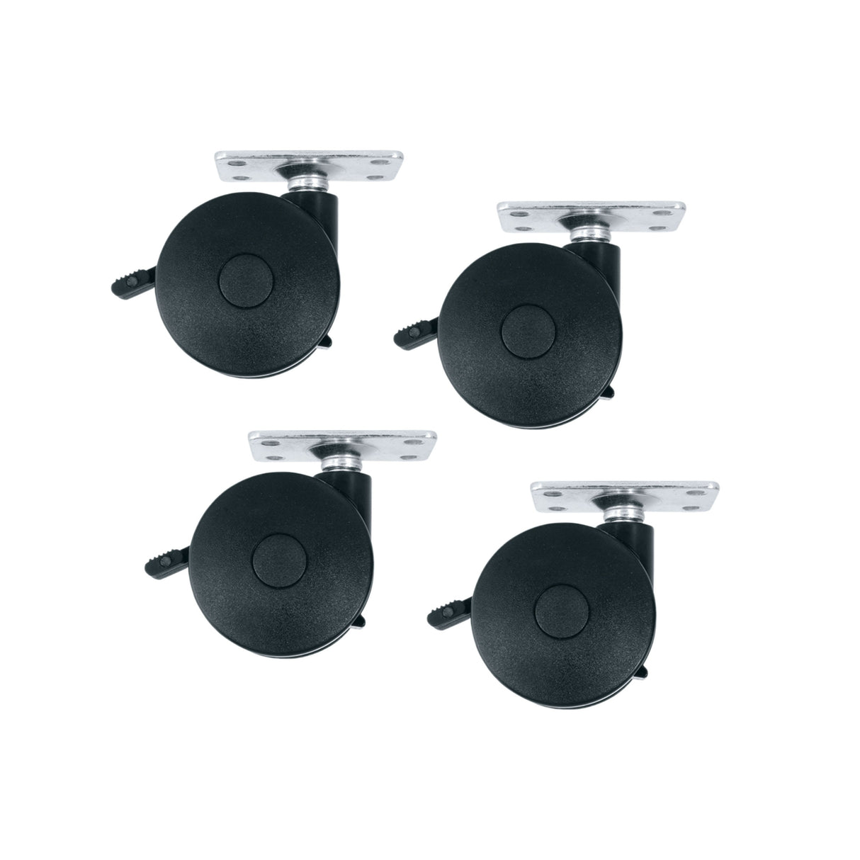 Middle Atlantic RKW-HD BRK/RK WHEEL KIT HEAVYDTY