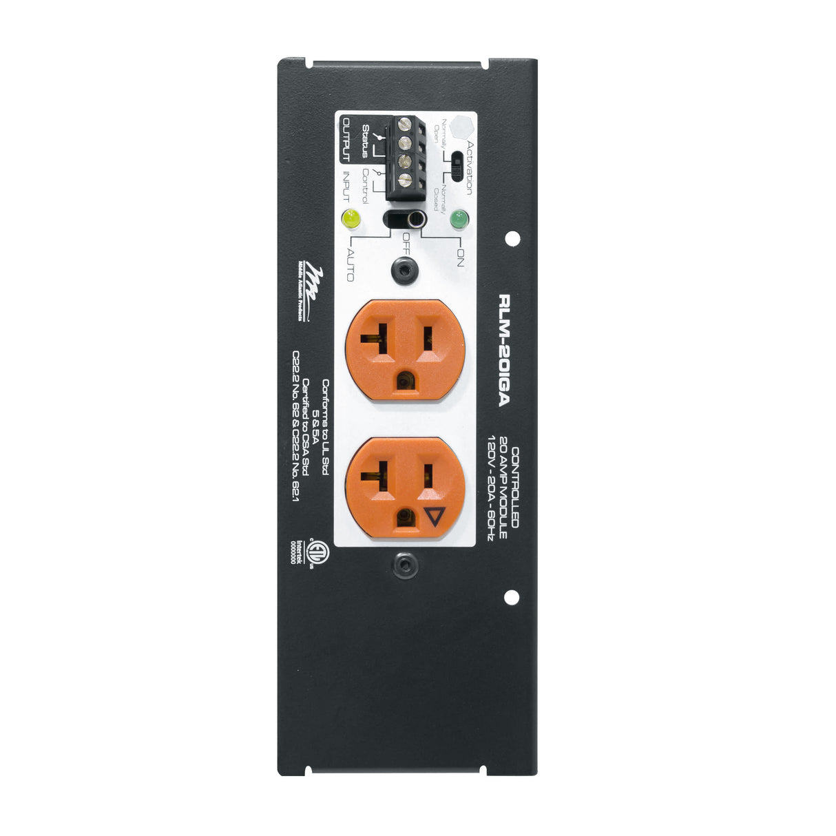 Middle Atlantic RLM-20IGA 8"MPR 20A ISO CONT.MOD