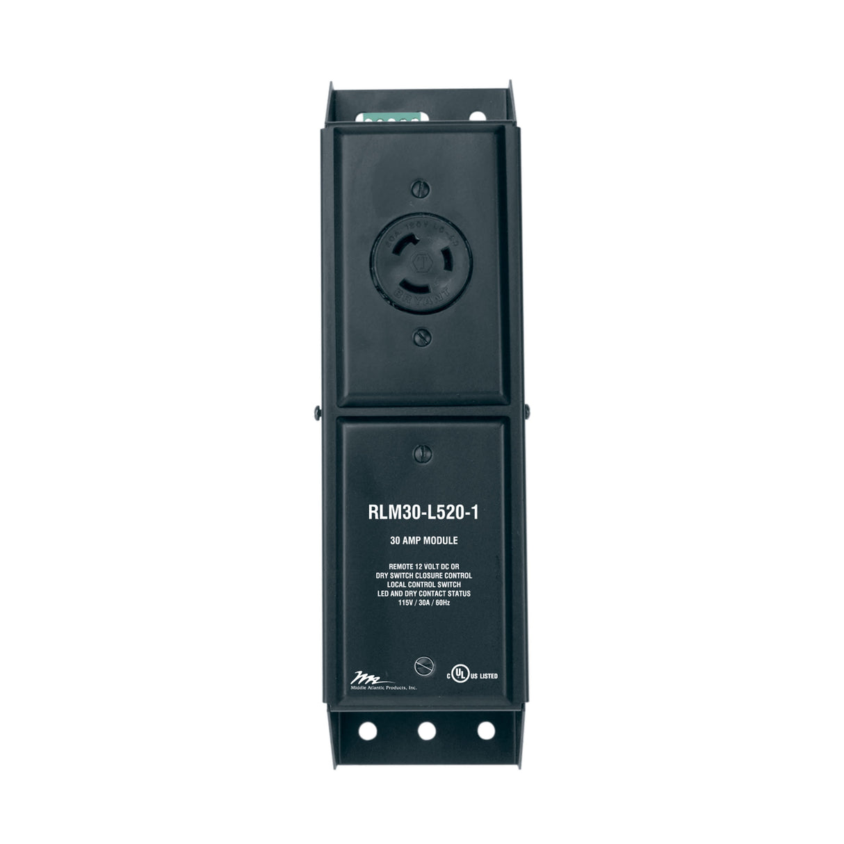Middle Atlantic RLM30-L520-1 20AMP,120V MPR W/TWSTLOCK