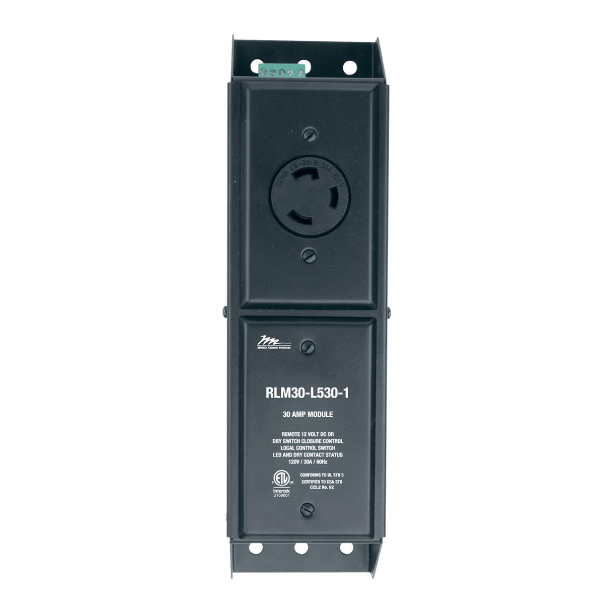 Middle Atlantic RLM30-L530-1 30AMP,120V MPR W/TWISTLK