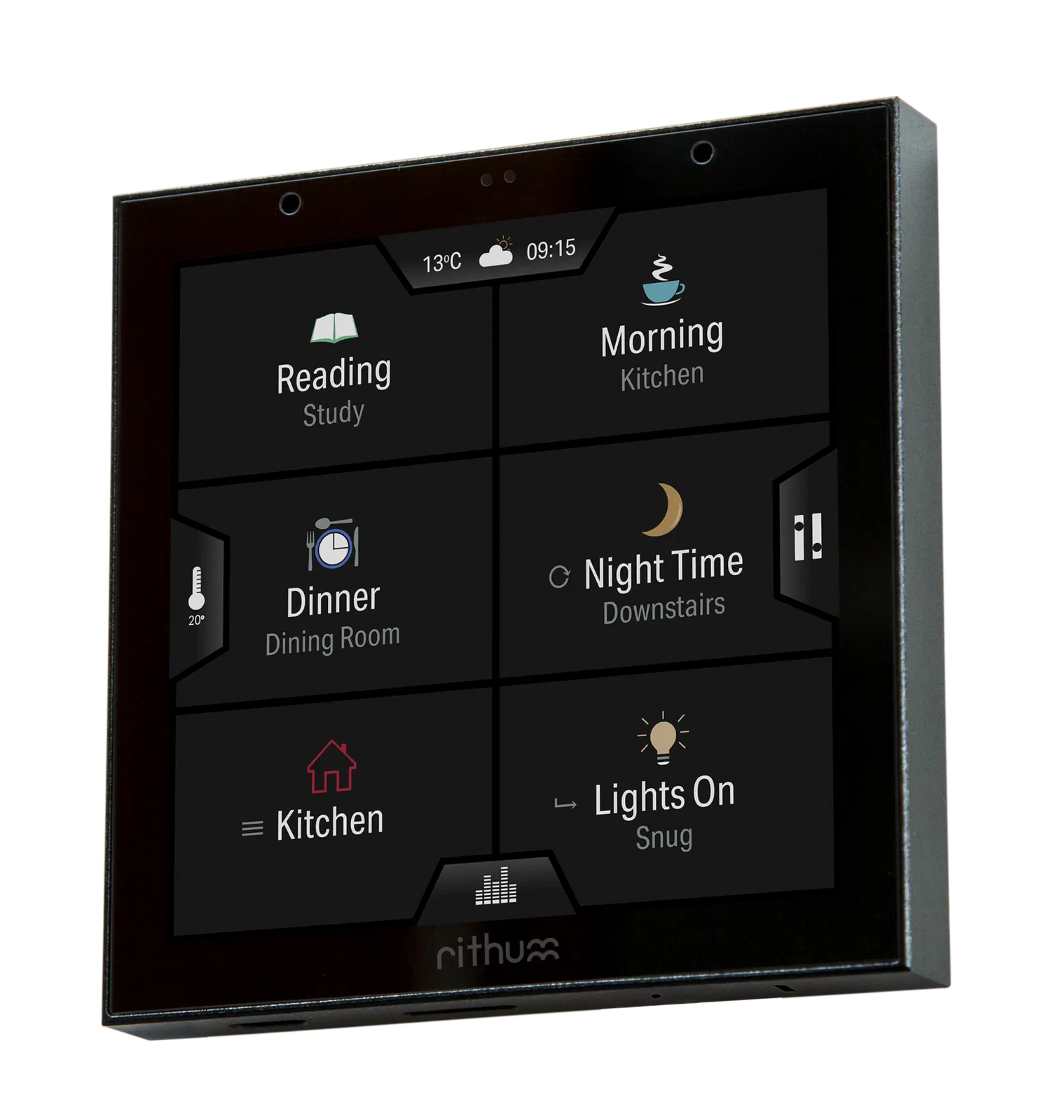 Rithum RSP-01-BL Rithum Switch Pro (adds PoE & speaker, includes Audio Intercom)