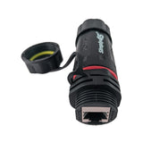 Simply45 S45-WP3201 10G Rated Waterproof RJ45 Panel Mount Coupler for STP/UTP Cables